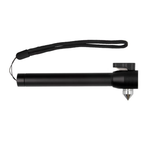 Latarka bezpieczeństwa 1 LED COB, przecinak do pasów, młotek bezpieczeństwa | Flint (V0925-03)-1