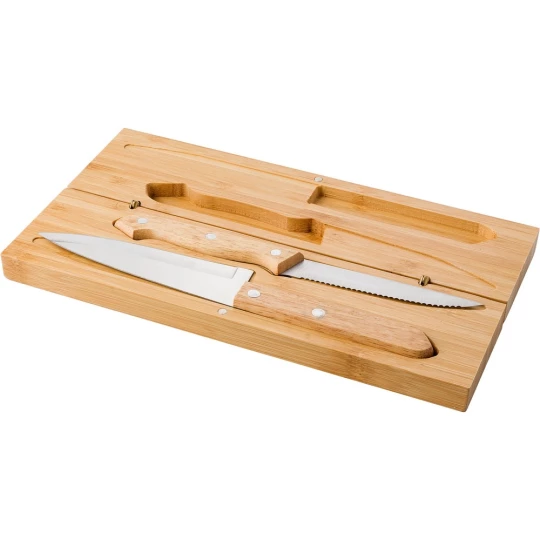 Bamboo knife set (V4893-17)-1