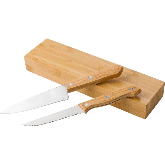Bamboo knife set (V4893-17)-1