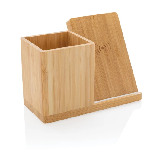 Ładowarka bezprzewodowa 5W, organizer na biurko Calgary (P308.479)-1