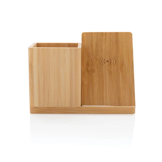 Ładowarka bezprzewodowa 5W, organizer na biurko Calgary (P308.479)-1