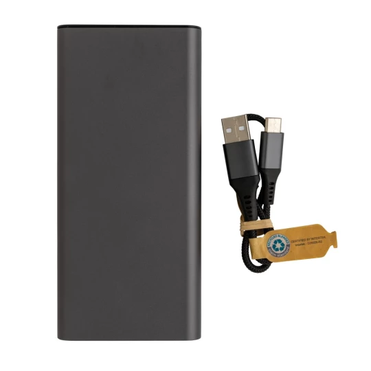 Terra RCS recycled 20W aluminium powerbank 20.000 mAh (P322.632)-1