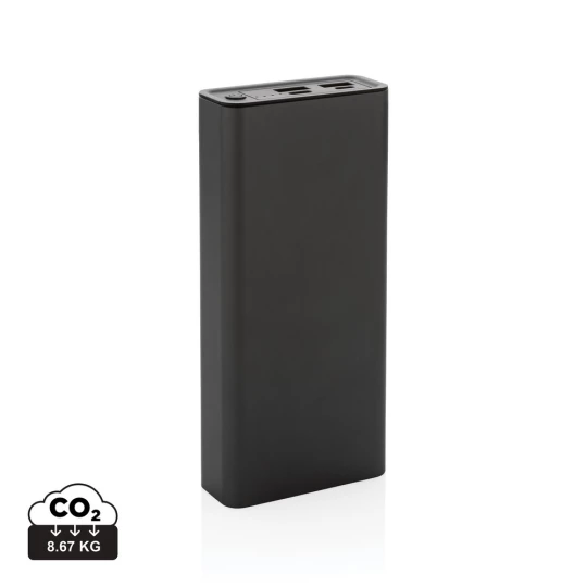 Terra RCS recycled 20W aluminium powerbank 20.000 mAh (P322.632)-1