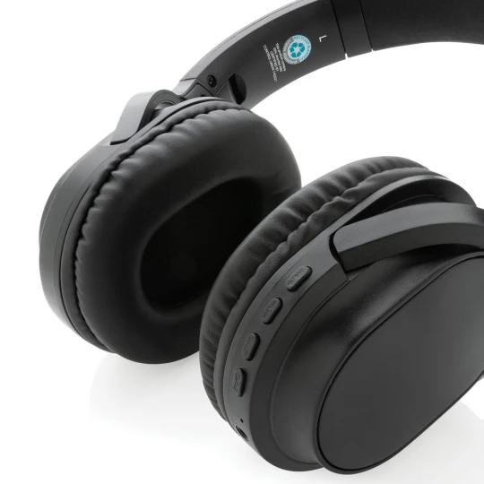 RCS recycled plastic Elite Foldable wireless headphone (P329.691)-1