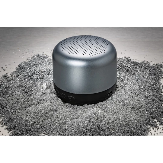 Terra RCS recycled aluminium 5W wireless speaker (P329.872)-1