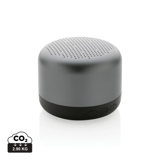Terra RCS recycled aluminium 5W wireless speaker (P329.872)-1