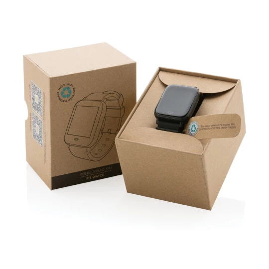 Monitor aktywności Fit Watch, TPE z recyklingu (P330.891)-1