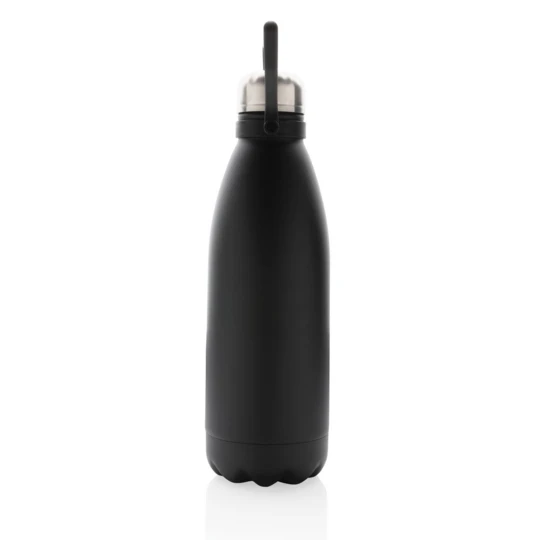 Take your favourite drinks everywhere in this large double wall stainless steel bottle. With its large capacity of 1.5 litres, you are assured to have plenty to drink and the bottle keeps your beverages hot for up to 5 hours or cold for up to 15 hour-1