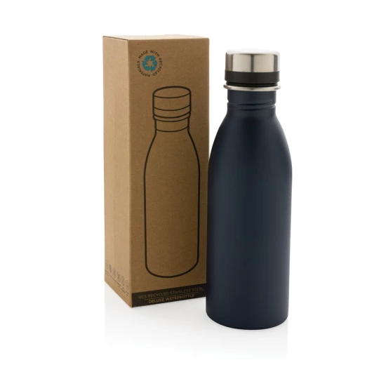 Butelka sportowa 500 ml ze stali nierdzewnej z recyklingu (P435.710)-1