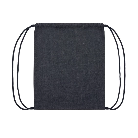 Impact AWARE™ recycled denim drawstring backpack (P762.835)-1