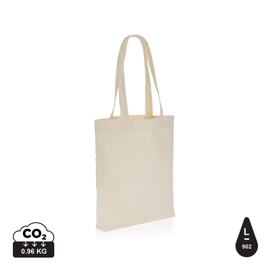 The Impact AWARE™ 285gsm recycled canvas tote bag undyed is the perfect way to carry your essentials wherever you go. This spacious tote provides sufficient space for all your daily needs. The recycled canvas is undyed and used in its raw form, witho-1