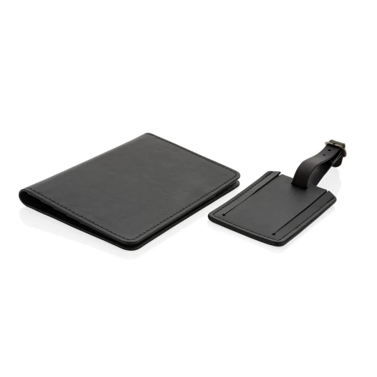 Zestaw podróżny Swiss Peak, PU z recyklingu (P820.731)-1