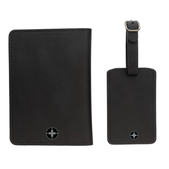 Zestaw podróżny Swiss Peak, PU z recyklingu (P820.731)-1