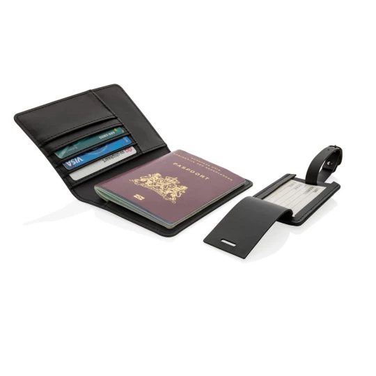 Zestaw podróżny Swiss Peak, PU z recyklingu (P820.731)-1