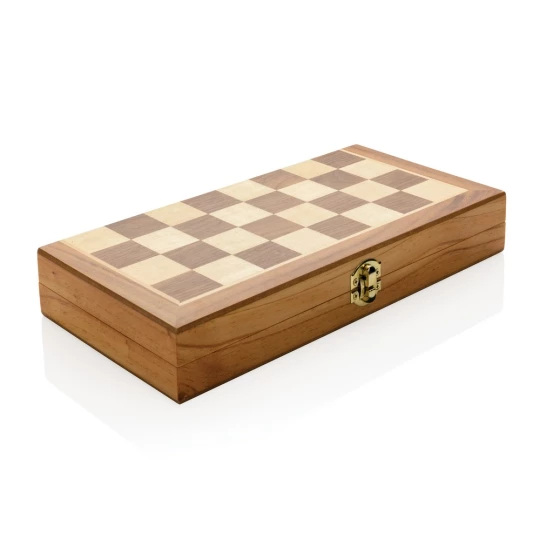 Drewniany zestaw do gry w szachy (P940.129)-1