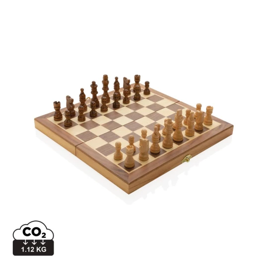 Drewniany zestaw do gry w szachy (P940.129)-1