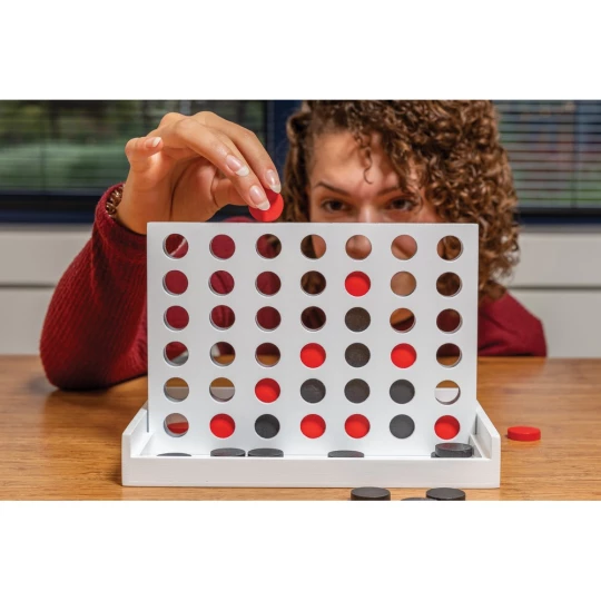 FSC® Connect four wooden game (P940.243)-1