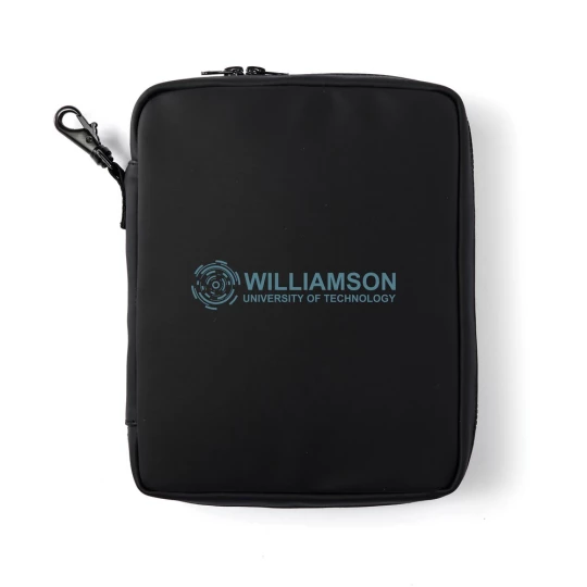 Keep all essentials near at hand with this handy organiser. This gives you a space for everything you need during a day, such as headphones, power bank, pens and notebooks. The snap hook on the short side allows you to attach the bag to a larger bag.-1