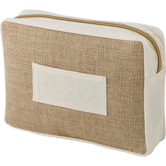 Kosmetiktasche aus Jute (V0035-16)-1