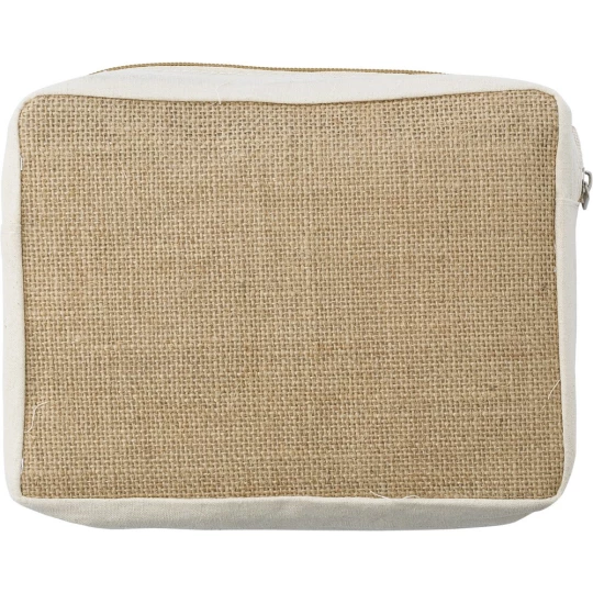 Kosmetiktasche aus Jute (V0035-16)-1