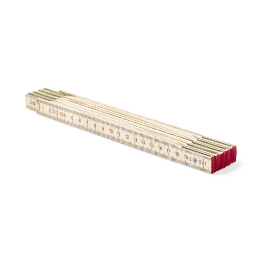 Faltbarer Meter 2m aus Holz (V1022-17)-1