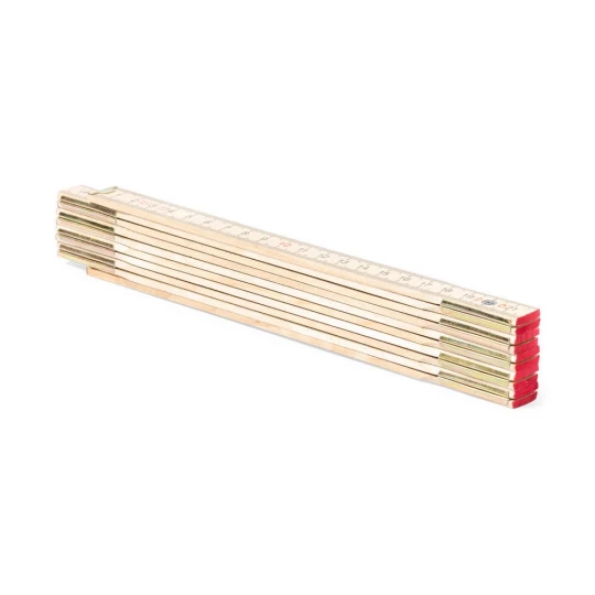 Faltbarer Meter 2m aus Holz (V1022-17)-1