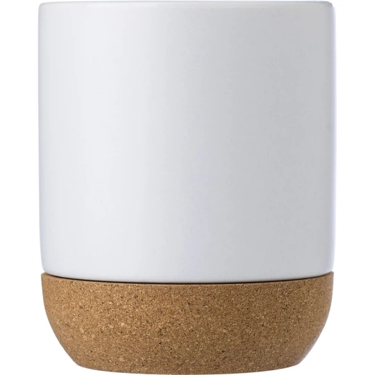 Kubek ceramiczny 420 ml z korkowym elementem (V6985-02)-1