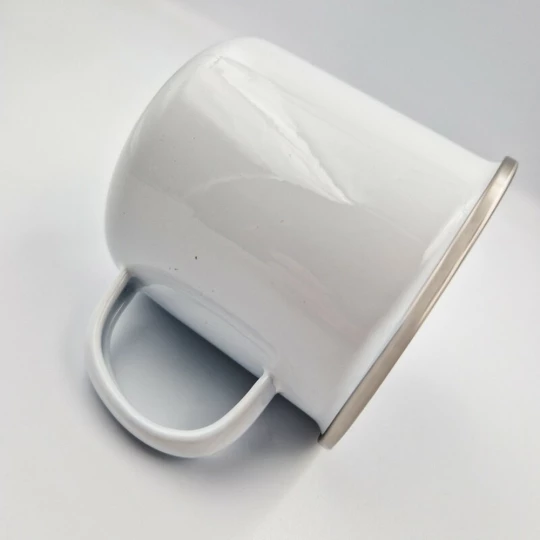 Emaliowany kubek 360 ml | Sandra (V0800/W-02)-1