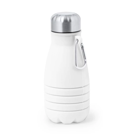 Składana butelka sportowa 550 ml z karabińczykiem (V1311-02)-1