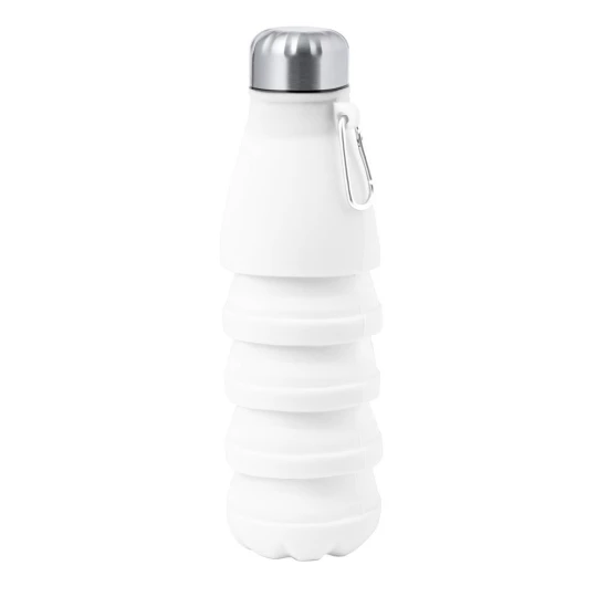 Składana butelka sportowa 550 ml z karabińczykiem (V1311-02)-1