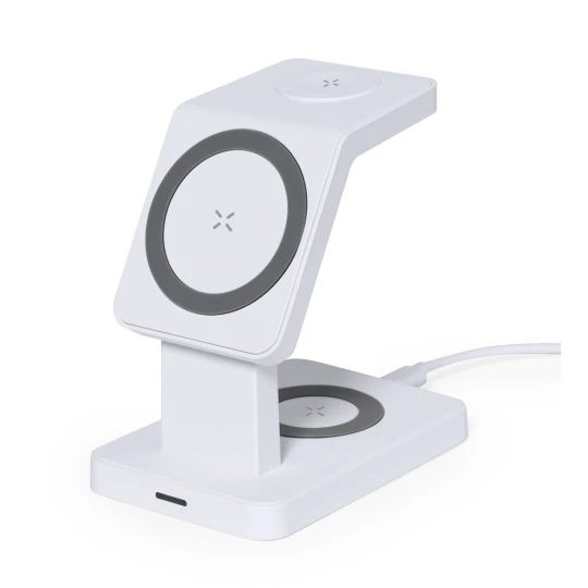 Magnetisches multifunktionales kabelloses Ladegerät 15W, Telefonständer (V1351-02)-1