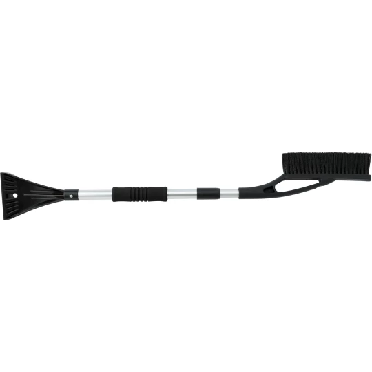 Skrobaczka i miotła do odgarniania śniegu, teleskopowy uchwyt (max. 100 cm) (V7740-03)-1