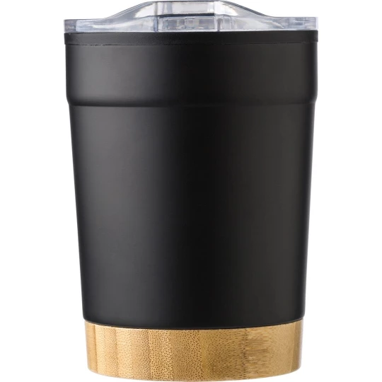 Kubek termiczny 300 ml z bambusowym elementem (V1179-03)-1