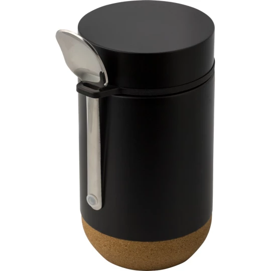 Thermo food container 400 ml, spoon (V1218-03)-1