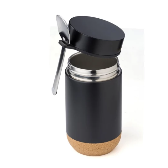 Thermo food container 400 ml, spoon (V1218-03)-1