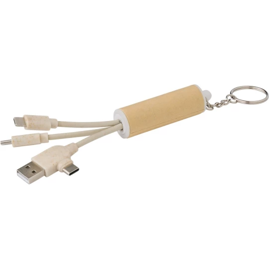 Charging cable, keyring (V1225-16)-1