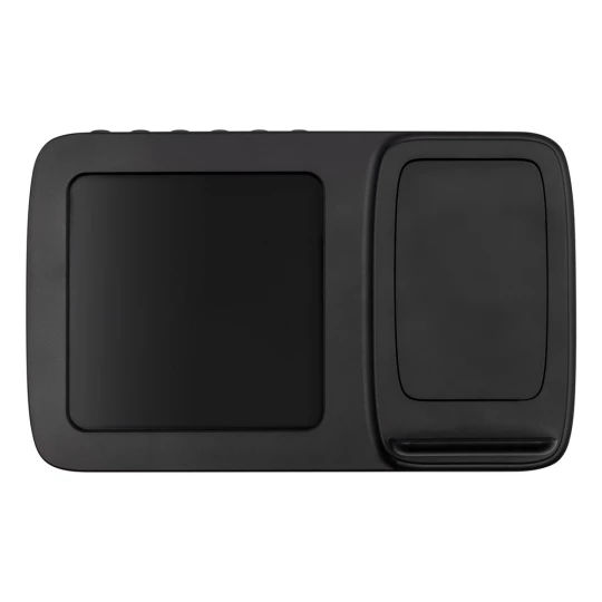 Ładowarka bezprzewodowa 5W-15W Exclusive Collection, wielofunkcyjny zegar cyfrowy | Isha (V1161-03)-1