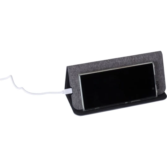 Podkładka pod mysz RPET, ładowarka bezprzewodowa 10W (V1542-19)-1