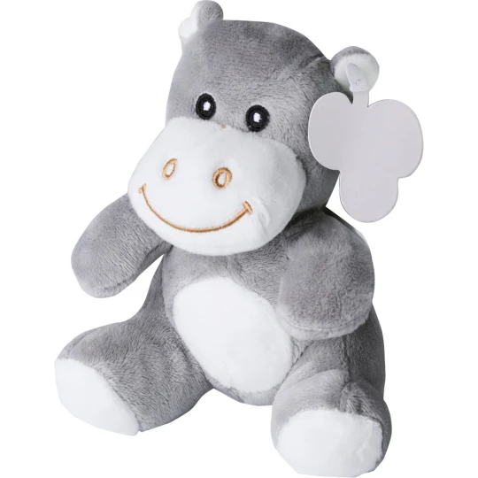 Plush hippo (V1621-99)-1