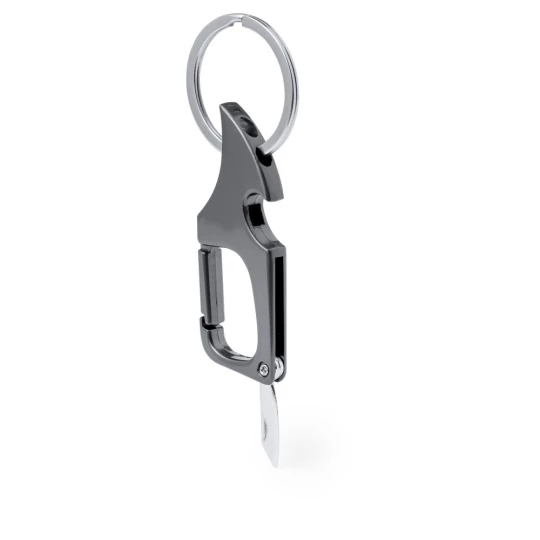 Keyring, bottle opener, box opener blade (V2108-32)-1
