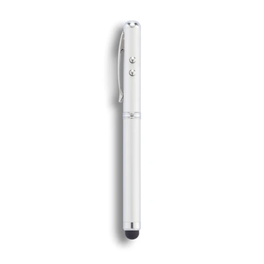 Długopis 4 w 1, touch pen, wskaźnik laserowy, latarka (P327.102)-1
