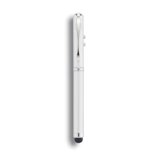 Długopis 4 w 1, touch pen, wskaźnik laserowy, latarka (P327.102)-1