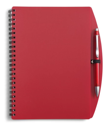 Notebook approx. A5 with ball pen (V2387-05)-1