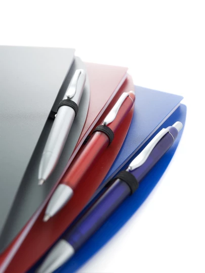 Notebook approx. A5 with ball pen (V2387-05)-1