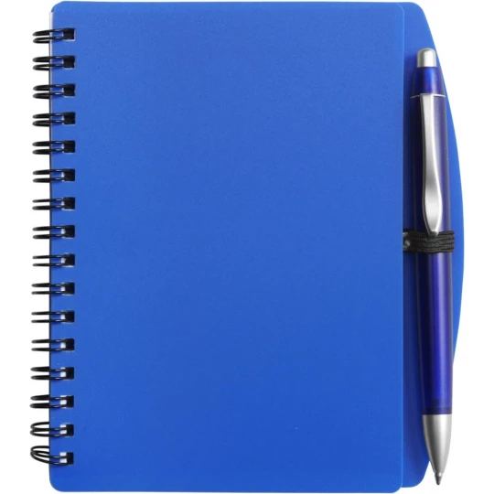 Notebook approx. A6 with ball pen (V2391-04)-1