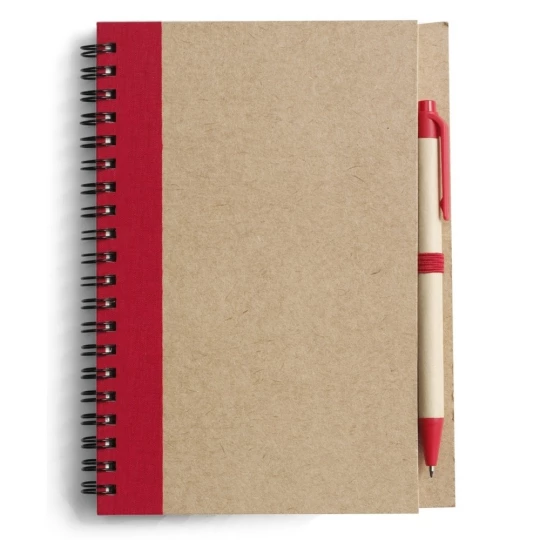 Notebook approx. A5 with ball pen | Salvatore (V2389-05)-1