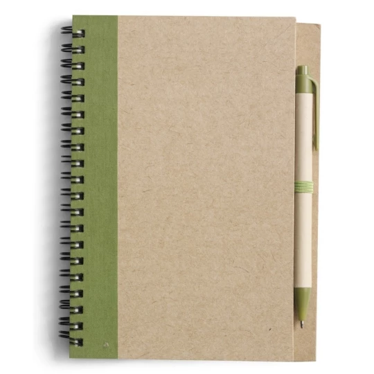 Notebook approx. A5 with ball pen | Salvatore (V2389-10)-1
