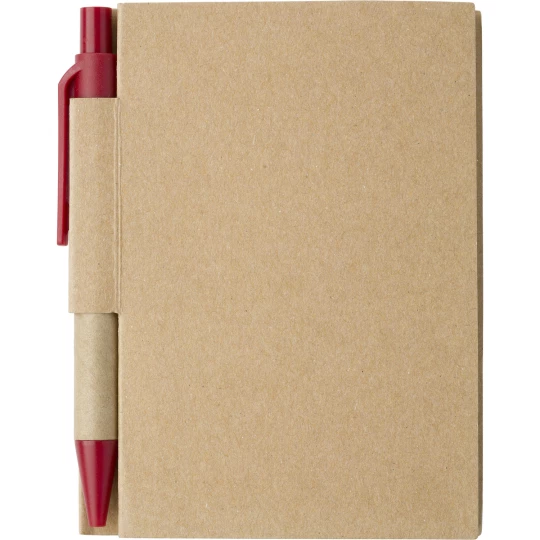 Notebook approx. A7 with ball pen (V2687-05)-1