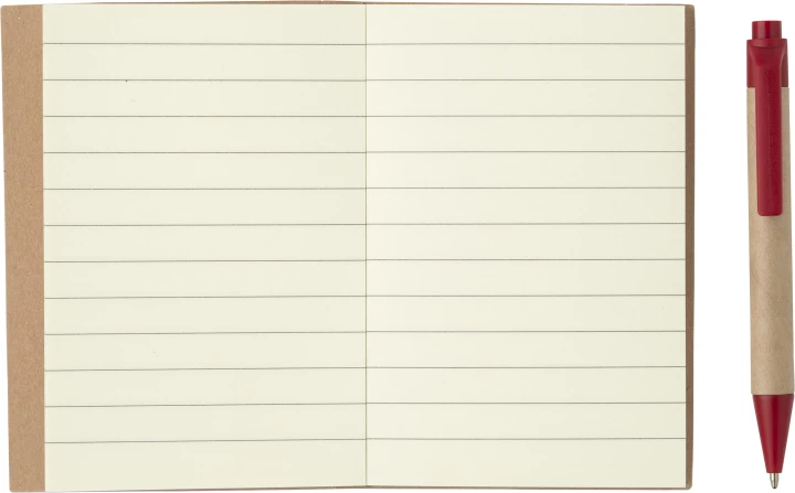 Notebook approx. A7 with ball pen (V2687-05)-1