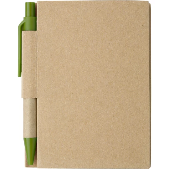 Notebook approx. A7 with ball pen (V2687-10)-1